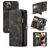 Caseme 008 iPhone 13 Pro Max Hoesje Uitneembare 2in1 Bookcase Portemonnee - Zwart