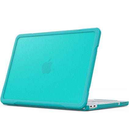 Mobigear Shockproof Pro MacBook Neo 13 Inch (2026) Hoes Hardshell Laptopcover MacBook Case - Light Blue - Model A3404