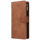 Mobigear Zipper Samsung Galaxy Note 10 Lite Hoesje Bookcase Portemonnee - Bruin