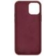 Mobiparts iPhone 13 Siliconen Hoesje Backcover - Plum Red
