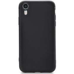 Xccess Invisible Thin iPhone XR Hoesje Flexibel TPU Extra Dun Backcover - Zwart