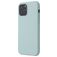 Mobigear Rubber Touch iPhone 12 Siliconen Hoesje Backcover - Turquoise