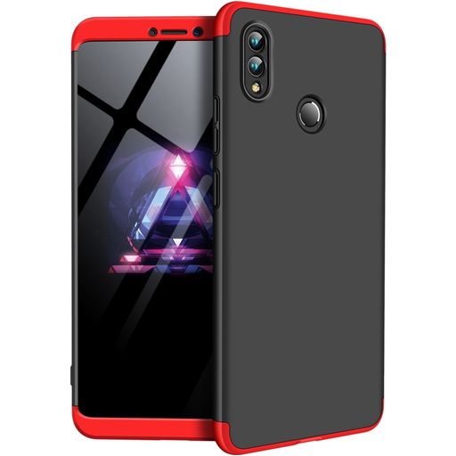 Mobigear TriGuard HONOR Note 10 Hoesje Hardcase Backcover - Zwart / Rood