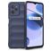 Mobigear Bumpy Realme C35 Hoesje Flexibel TPU Backcover - Donkerblauw