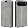 Mobigear Retro Slim iPhone Air Hoesje Bookcase Portemonnee - Grijs