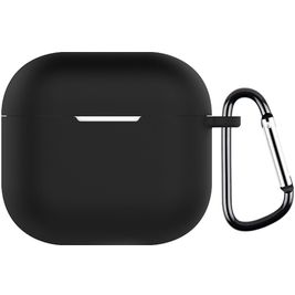 Mobigear Colors Apple AirPods 4 Hoesje Flexibel Siliconen - Zwart Mobigear Colors Apple AirPods 4 Hoesje Flexibel Siliconen - Zwart