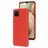 Mobiparts Samsung Galaxy A12 Siliconen Hoesje Backcover - Scarlet Red