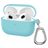 Mobigear Classic Apple AirPods 3 Hoesje Flexibel Siliconen - Emerald Green
