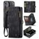 Caseme 008 iPhone 16 Plus Hoesje Uitneembare 2in1 Bookcase Portemonnee - Zwart