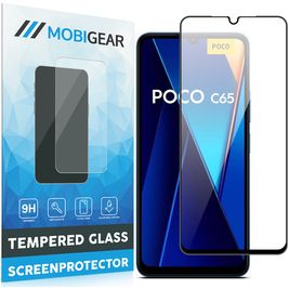 Mobigear Premium POCO C65 Glazen Screenprotector - Case Friendly
