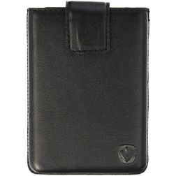 Valenta Card Case Pocket Leren Pasjeshouder - 8 Pasjes - Zwart