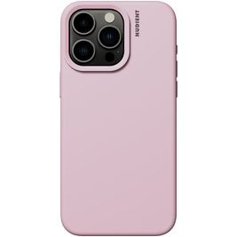 Nudient Base iPhone 15 Pro Max Siliconen Hoesje Backcover - Baby Pink Nudient Base iPhone 15 Pro Max Siliconen Hoesje Backcover - Baby Pink