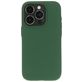 Mobiparts iPhone 15 Pro Siliconen Hoesje Backcover - Forest Green