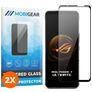 Mobigear Premium ASUS ROG Phone 7 Glazen Screenprotector - Case Friendly - Zwart (2-Pack)