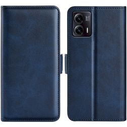 Mobigear Slim Magnet TCL 40 SE Hoesje Bookcase Portemonnee - Donkerblauw