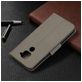 Mobigear Excellent Xiaomi Redmi Note 9 Hoesje Bookcase Portemonnee - Grijs