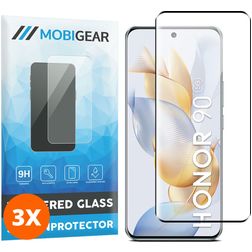 Mobigear Premium Honor 90 Glazen Screenprotector - Case Friendly (3-Pack)