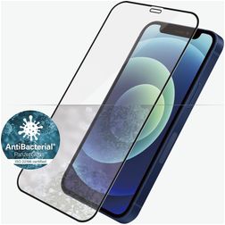 PanzerGlass Edge to Edge iPhone 12 Mini Glazen Screenprotector - Case Friendly - Zwart
