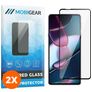 Mobigear Premium Motorola Edge X30 Glazen Screenprotector - Case Friendly - Zwart (2-Pack)