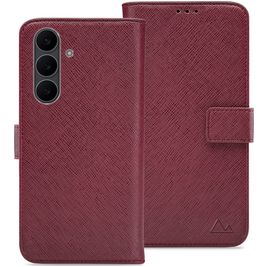 My Style Flex Wallet Samsung Galaxy S25 FE Hoesje Bookcase Portemonnee - Bordeaux