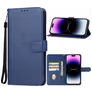 Mobigear Wallet iPhone 15 Pro Hoesje Bookcase Portemonnee - Blauw