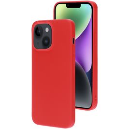 Mobiparts iPhone 14 Plus Siliconen Hoesje Backcover - Scarlet Red