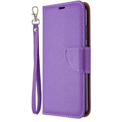 Mobigear Excellent Huawei P40 Lite E Hoesje Bookcase Portemonnee - Paars