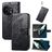 Mobigear Butterfly OnePlus 11 Hoesje Bookcase Portemonnee - Zwart