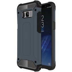 Mobigear Outdoor Samsung Galaxy S8 Hoesje Hardcase Backcover Shockproof - Marineblauw