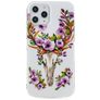 Mobigear Design iPhone 12 Pro Max Hoesje Flexibel TPU Backcover - Bloemen