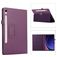 Mobigear Classic Samsung Galaxy Tab S11 Hoes Bookcase + Stylus Houder - Paars