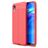 Mobigear Luxury HONOR 8S Hoesje Flexibel TPU Backcover - Rood