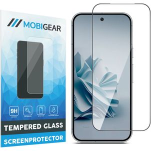 Mobigear Premium Google Pixel 9 Glazen Screenprotector - Case Friendly - Zwart