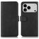 Mobigear Wallet iPhone 17 Pro Max Hoesje Bookcase Portemonnee - Zwart
