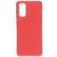 Mobiparts Samsung Galaxy S20 Siliconen Hoesje Backcover - Scarlet Red