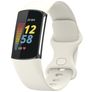 Mobigear Sport Dual Siliconen Fitbit Charge 5 Bandje Druksluiting - Sterrenlicht