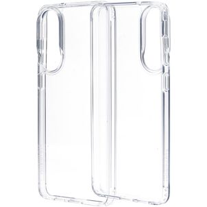 Mobiparts Classic Hardcover Doorzichtig Samsung Galaxy S25 Edge Hoesje Hardcase Backcover - Transparant