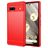 Mobigear Brushed Slim Google Pixel 7a Hoesje Flexibel TPU Backcover - Rood