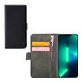 Mobilize Classic Gelly Wallet iPhone 13 Pro Max Hoesje Bookcase Portemonnee - Zwart