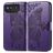 Mobigear Butterfly ASUS ROG Phone 6 Pro Hoesje Bookcase Portemonnee - Paars