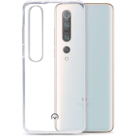 Mobilize Gelly Doorzichtig Xiaomi Mi 10 Hoesje Flexibel TPU Backcover - Transparant