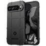 Mobigear Rugged Shield Google Pixel 9 Pro Hoesje Flexibel TPU Backcover Shockproof - Zwart