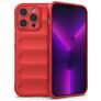 Mobigear Bumpy iPhone 14 Pro Max Hoesje Flexibel TPU Backcover - Rood