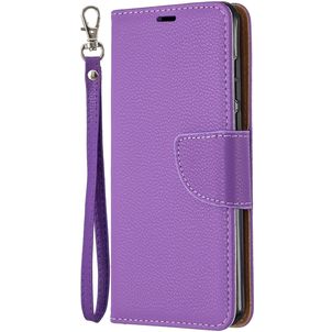 Mobigear Excellent Huawei P40 Hoesje Bookcase Portemonnee - Paars