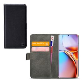 Mobilize Classic Gelly Wallet Motorola Edge 40 Pro Hoesje Bookcase Portemonnee - Zwart