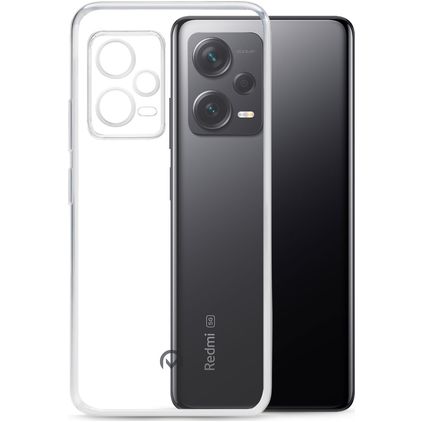 Mobilize Gelly Doorzichtig Xiaomi Redmi Note 12 Pro Plus Hoesje Flexibel TPU Backcover - Transparant