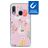 My Style Magneta Samsung Galaxy A20e Hoesje Flexibel TPU Backcover - Pink Alpaca