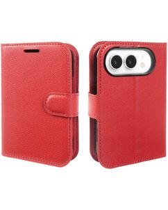 Mobigear Classic iPhone Duo Hoesje Bookcase Portemonnee - Rood