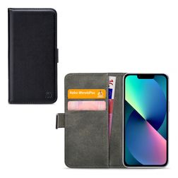 Mobilize Classic Gelly Wallet iPhone 13 Mini Hoesje Bookcase Portemonnee - Zwart