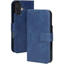 Mobiparts Classic Wallet iPhone 17 MagSafe Hoesje Bookcase - Steel Blue